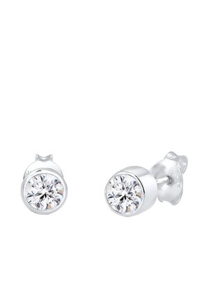 ELEGANT FORREST STUD - Earrings - silberfarben