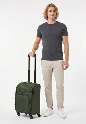 smartbox, EDITION 04 4 ROLLEN KABINENTROLLEY 55 CM MIT DEHNFALTE UNISEX - Trolley - slate-green