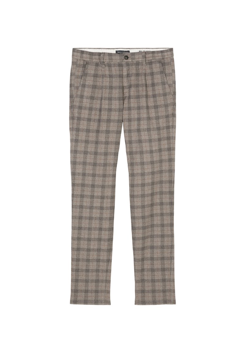 Marc O Polo Trousers Multi Midnight Oil brown Zalando de