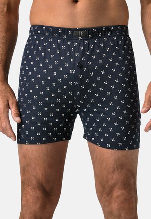 JP1880, BOXER SHORTS, LOUNGEWEAR, OEKO-TEX, 2-PACK, UNDERPANTS, UP TO 8XL - Weite Boxershorts - navy blue