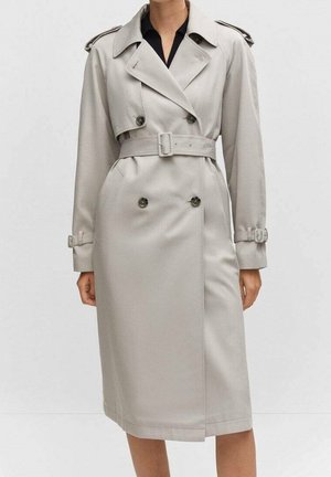 Gabardina - mottled light grey