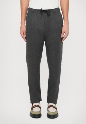 VIGO TAPERED - Vászonnadrágok - dark grey