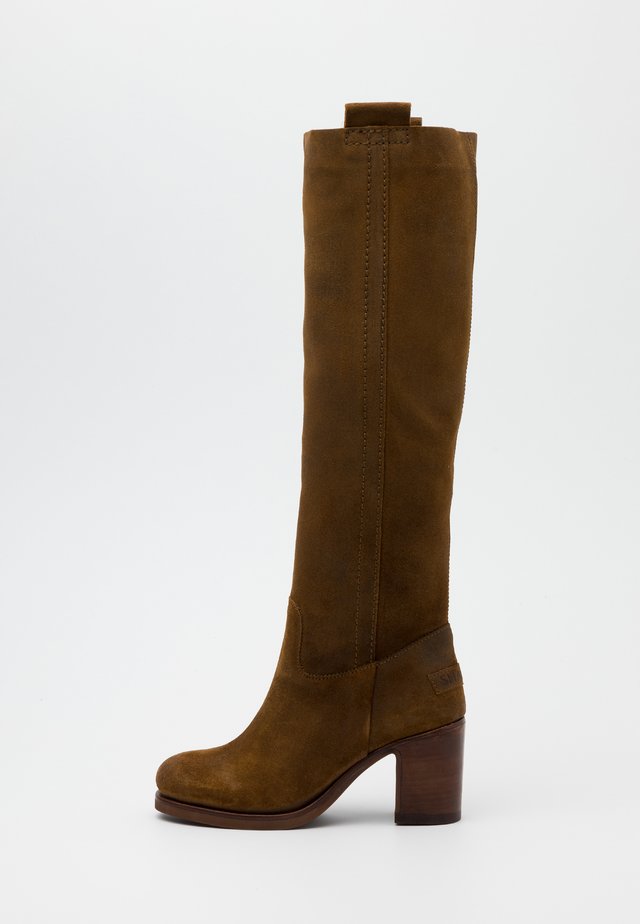 Botas con plataforma - brown