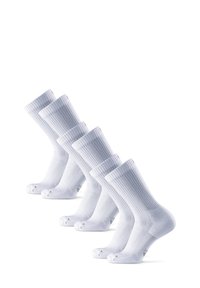 Danish Endurance LONG DISTANCE CREW 3 PACK - Urheilusukat - white