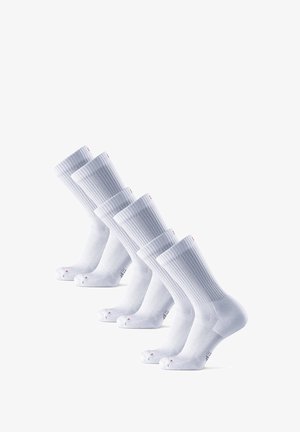 LONG DISTANCE CREW 3 PACK - Calcetines de deporte - white