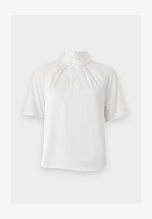 Anna Field, SHORT SLEEVES SATIN CHIFFON BLOUSE - Camicetta - cloud dancer