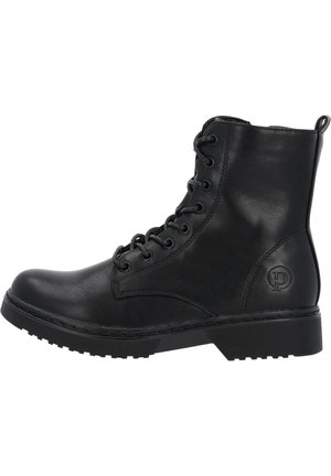 Bottines à plateau - black