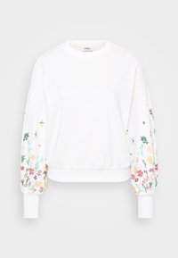 ONLBROOKE O NECK FLOWER - Sportska majica - cloud dancer