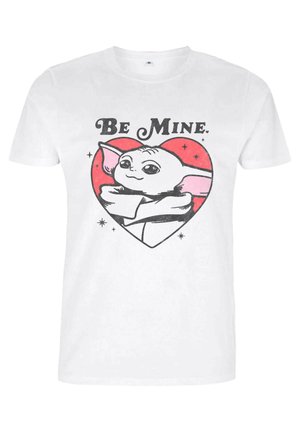STAR WARS: THE MANDALORIAN BE MINE - T-Shirt print - white