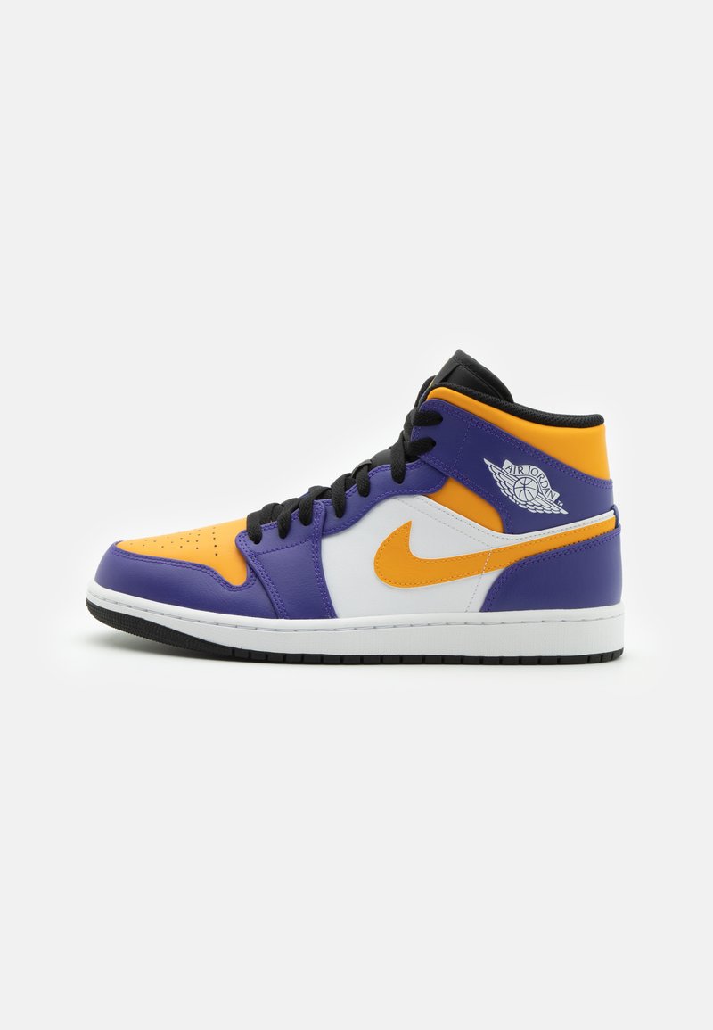 Jordan AIR JORDAN 1 MID - Sapatilhas de cano alto - dark concord/taxi/white/black