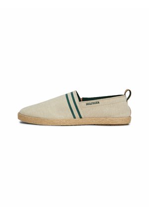 Tommy Hilfiger STRIPE  - Alpargatas - beige
