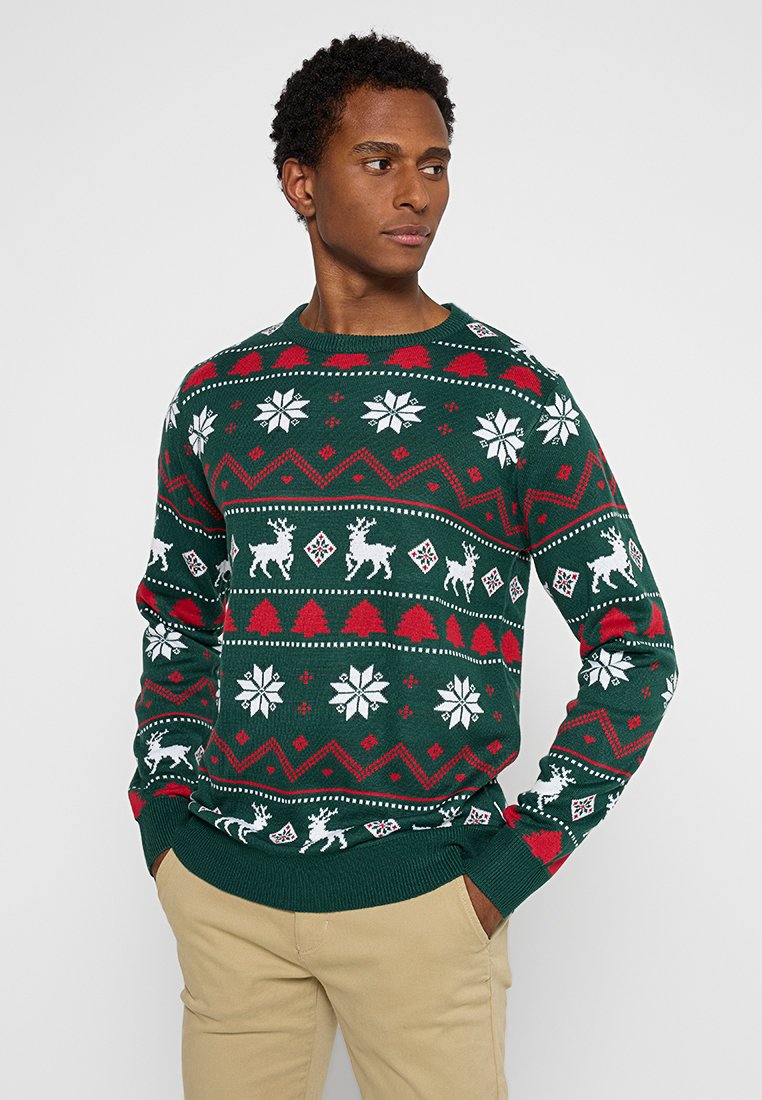 lindbergh Trui wintergroen