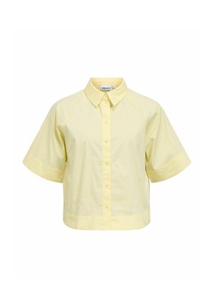 Object, SHIRT SHORT SLEEVED - Chemisier - pastel yellow
