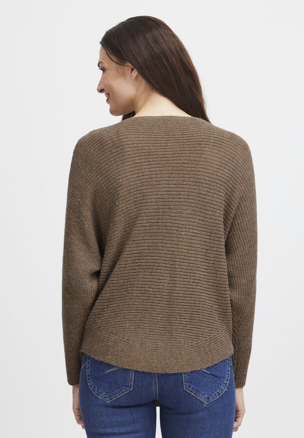 FREretta - Jumper - coca mocha melange3