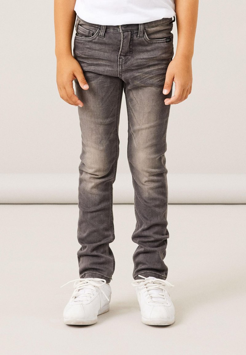 Name It Nittrap Skinny DNM Pant – Jeans Bimbo In Denim Con Stretch, Tasche Profonde