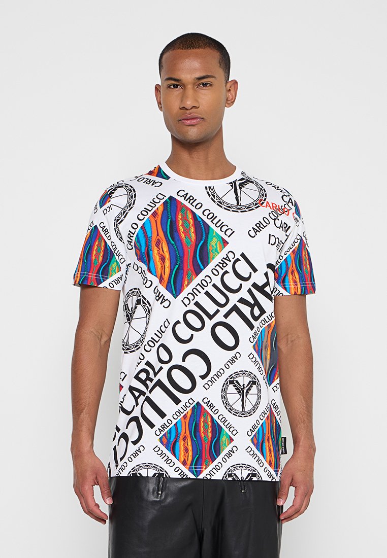 carlo colucci T-shirt print wit