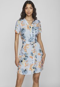 VILA KURZÄRMELIGES - Abito a camicia - kentucky blue