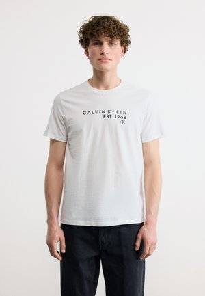 30S GRAPHIC TEE - T-shirt imprimé - bright white