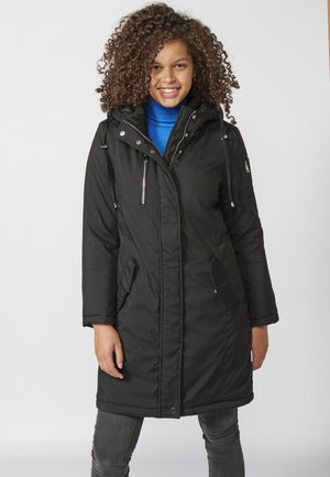 PADDED LONG - Wintermantel - black