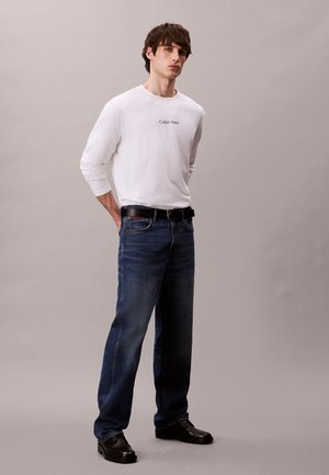 Calvin Klein, STANDARD LOGO TEE - Langærmet T-shirt - bright white