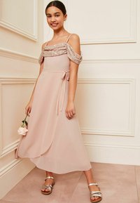 Lipsy COLD SHOULDER  - Juhlamekko - light pink