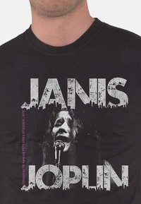Paradiso Clothing JANIS JOPLIN SHEA STADIUM  - Print T-shirt - black