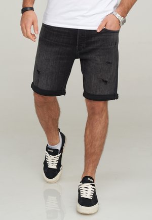 Jack & Jones JJIRICK JJIINFINITY - Jeans Shorts - black denim