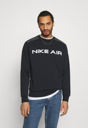 AIR CREW - Sweatshirt - black/dk smoke grey/white