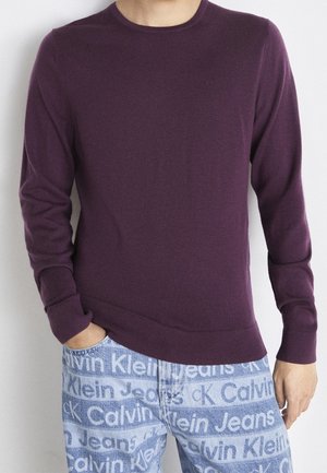 Calvin Klein Strickpullover - berry