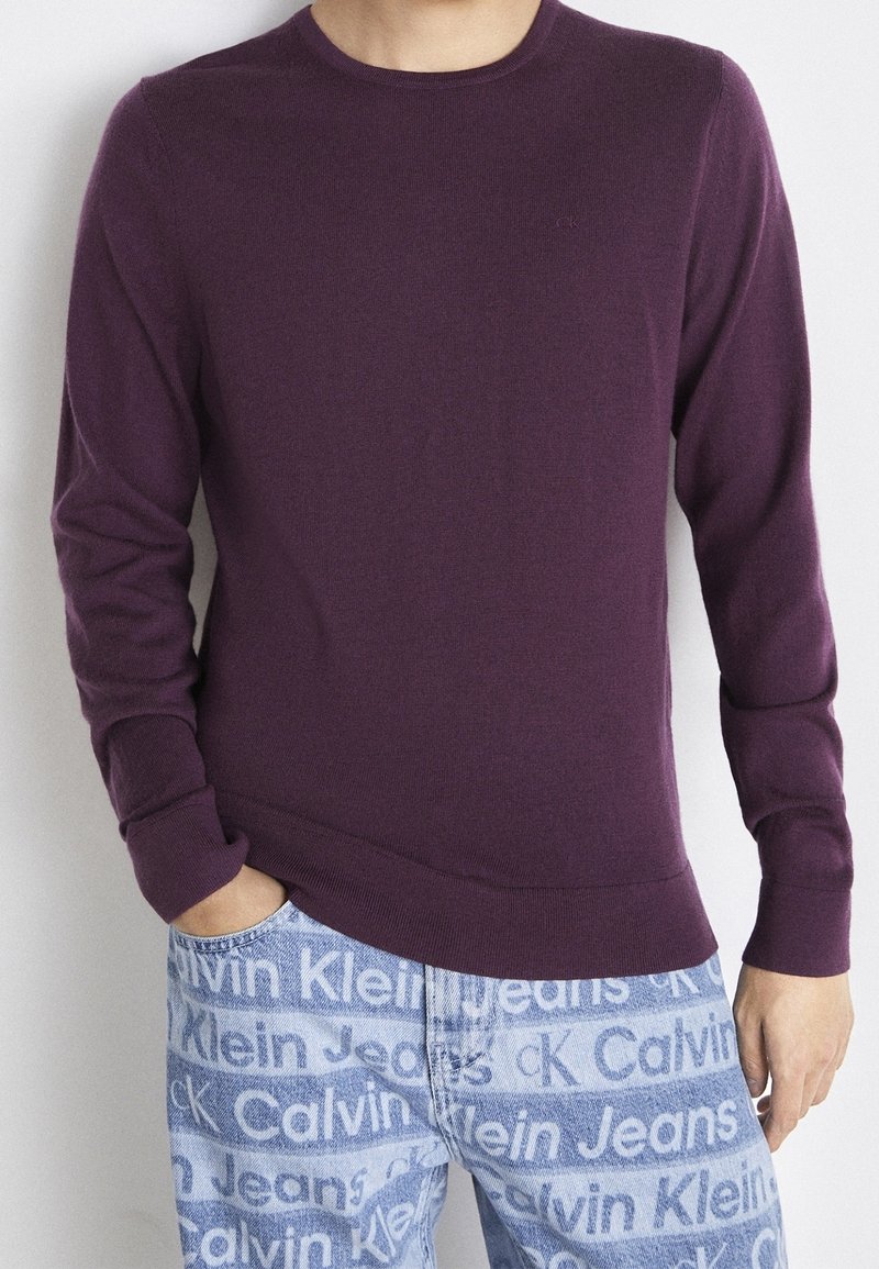 Calvin Klein Strickpullover - berry