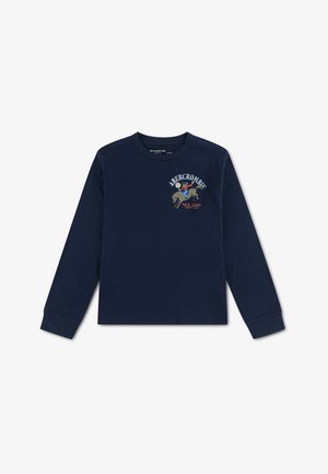 Abercrombie & Fitch, ICE WASH TEE - Блуза с дълги ръкави - navy