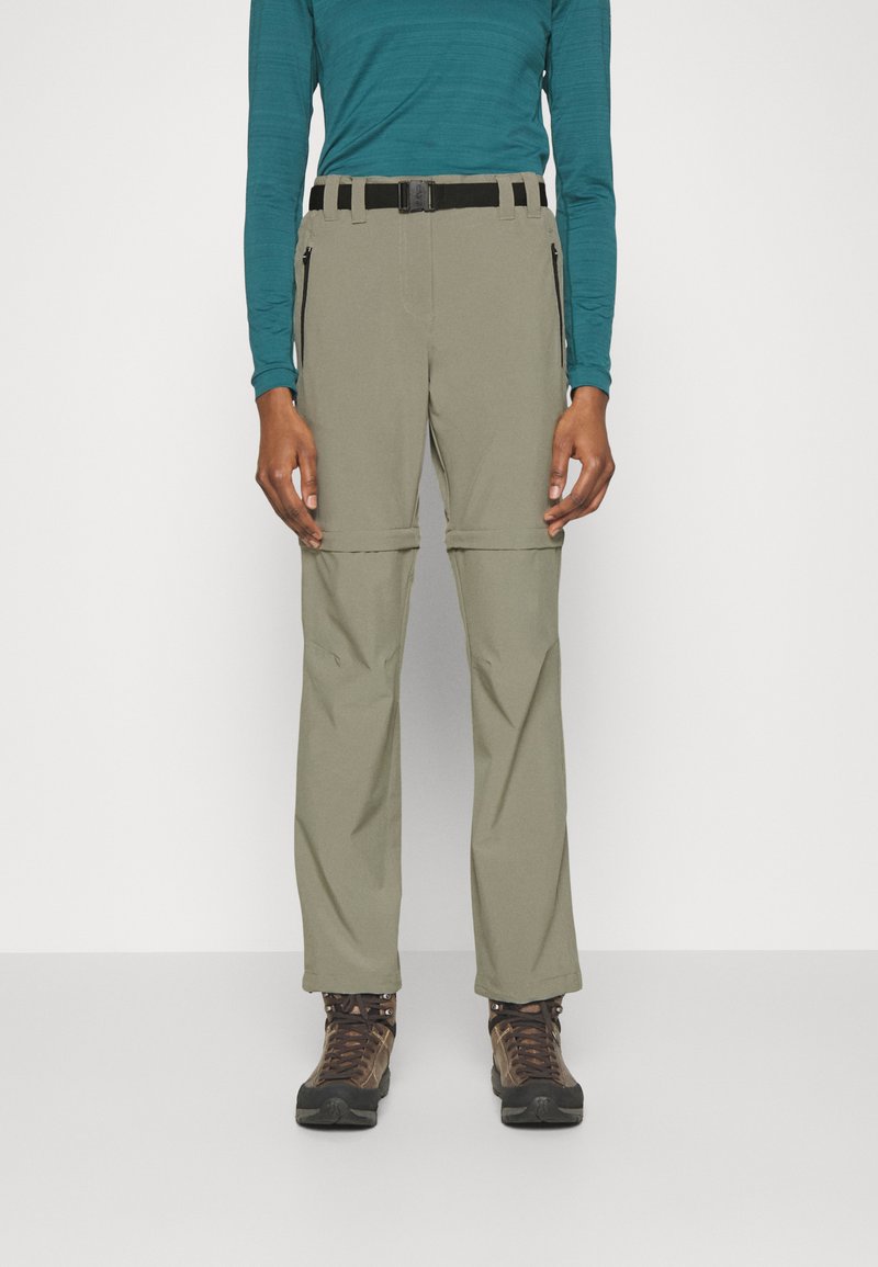 CMP WOMAN ZIP OFF PANT - Szabadtéri nadrágok - corda