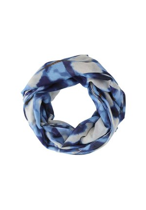 Colsjaal - blue blurry argyle