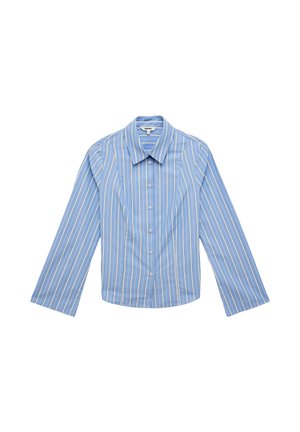 Koton, STRIPED POPLIN - Blusa - blue