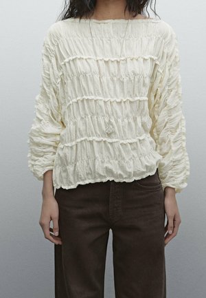 Blouse - beige