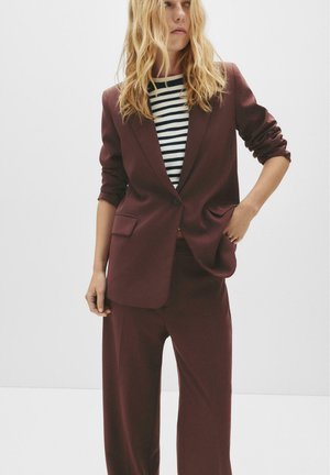 BASIC - Kratka jakna - bordeaux
