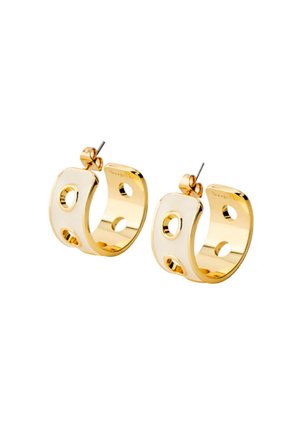Boucles d'oreilles - blanc sable