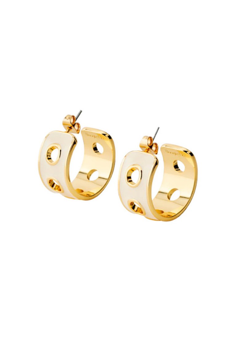 bangle up Boucles d'oreilles - blanc sable