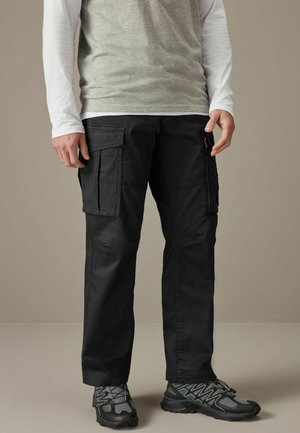 Next STRETCH-REGULAR FIT - Cargohose - black