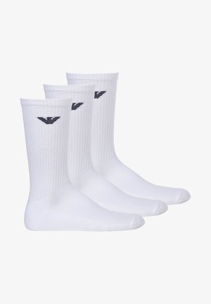 MEDIUM SOCKS 3PACK - Sokken - white