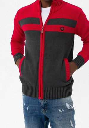 Strickjacke - anthracite