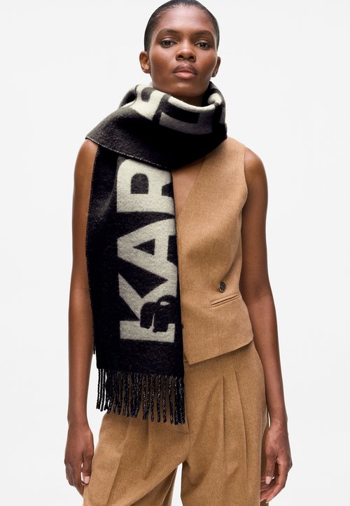 KARL LAGERFELD ESSENTIAL SCARF Scarf black
