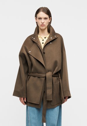 ALISTAIR - Kurzmantel - dark brown