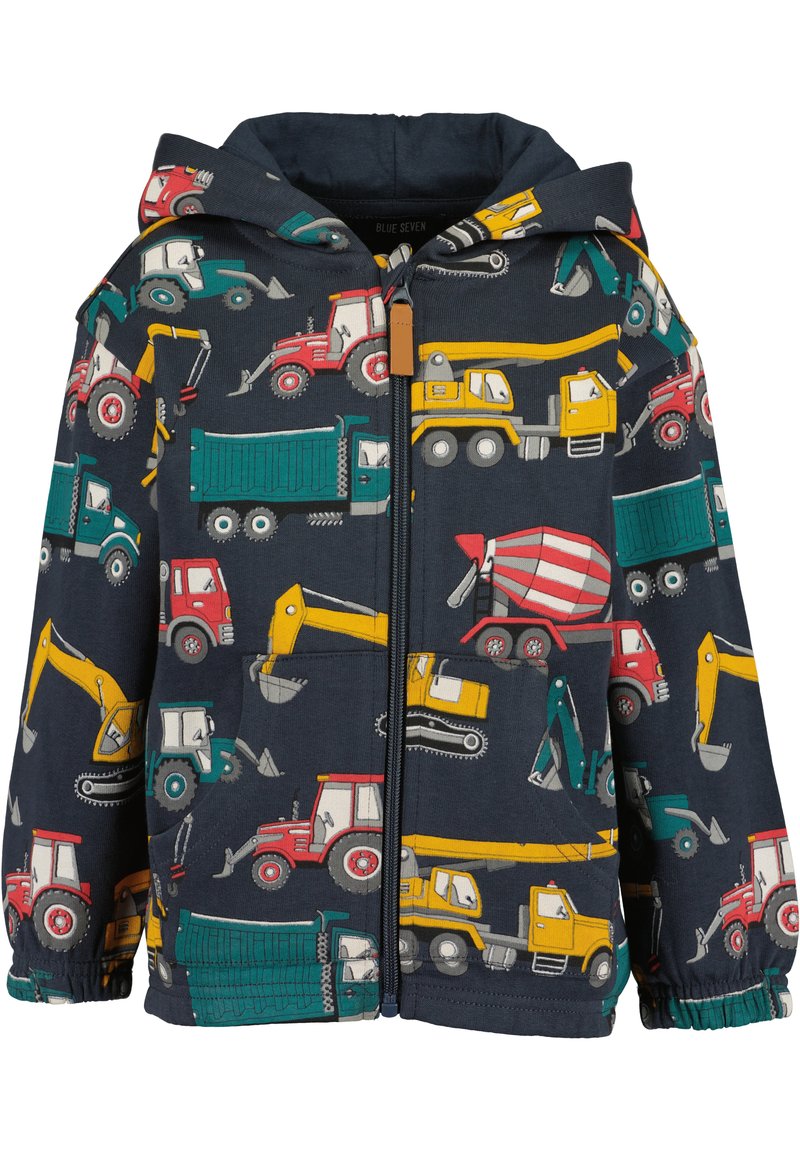 Blue Seven Felpa con zip - blau