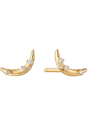 Earrings - gold coloured