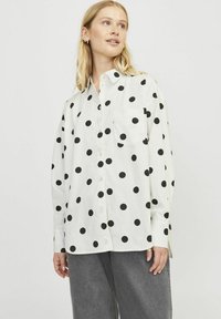JJXX JXJAMIE LS RELAXED POPLIN - Overhemdblouse - blanc de blanc