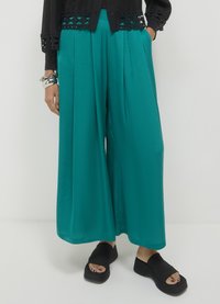 Calliope SIMIL - Pantalon classique - verde petrolio
