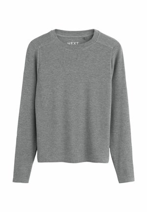 REGULAR FIT-TOUCH - Top s dlhým rukávom - grey