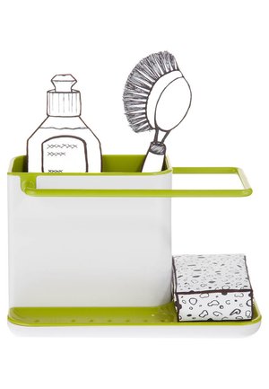 CADDY SINK ARE ORGANISATOR - Andre husholdningsartikler - weiß/grün