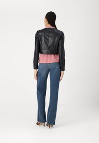ONLY ONLECHO JACKET - Giacca in similpelle - black